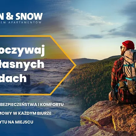 דירה Sun & Snow, Zakopianski Butorowy Residence *